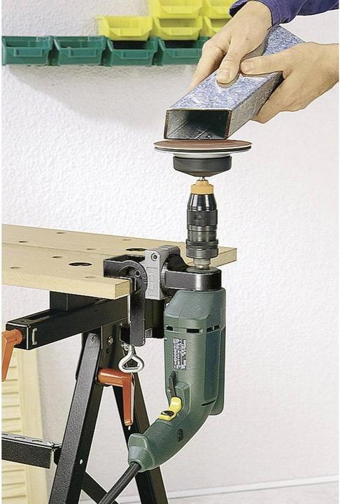Immagine prodotto wolfcraft wolfcraft 1 Kombihalter für Bohrmaschinen