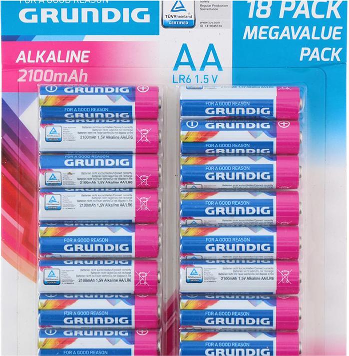 Image du produit Grundig Power++ (18 pcs, AA, 2100 mAh)