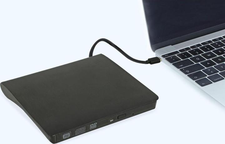 Productafbeelding Delock Externe behuizing voor 5,25" Slim SATA-schijven 12,7 mm naar SuperSpeed USB 5 Gbps Type-A connector (5.25")