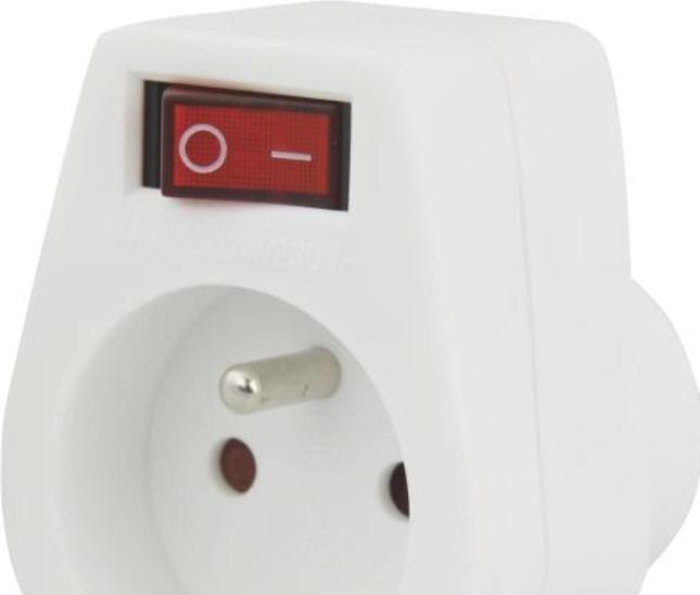 Image du produit Emos Prise de courant avec interrupteur 10