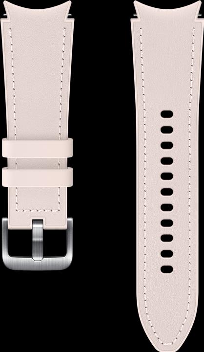 Actual product image Samsung Hybrid Leather Band 20mm M/L Pin (20 mm, Leather, Fluoroelastomer)