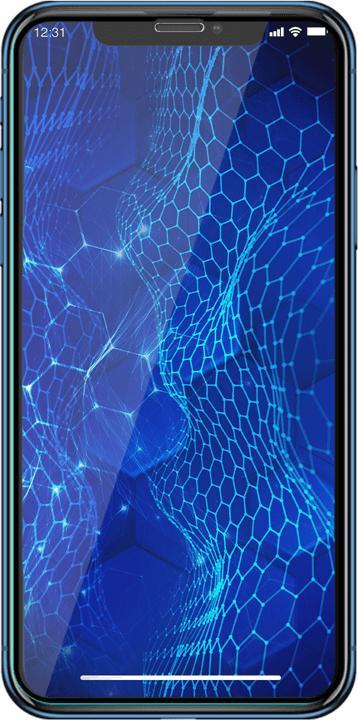 Image du produit 3MK HardGlass Max Lite for iPhone Xr / 11 black frame (1 pièce(s), Apple iPhone XR)