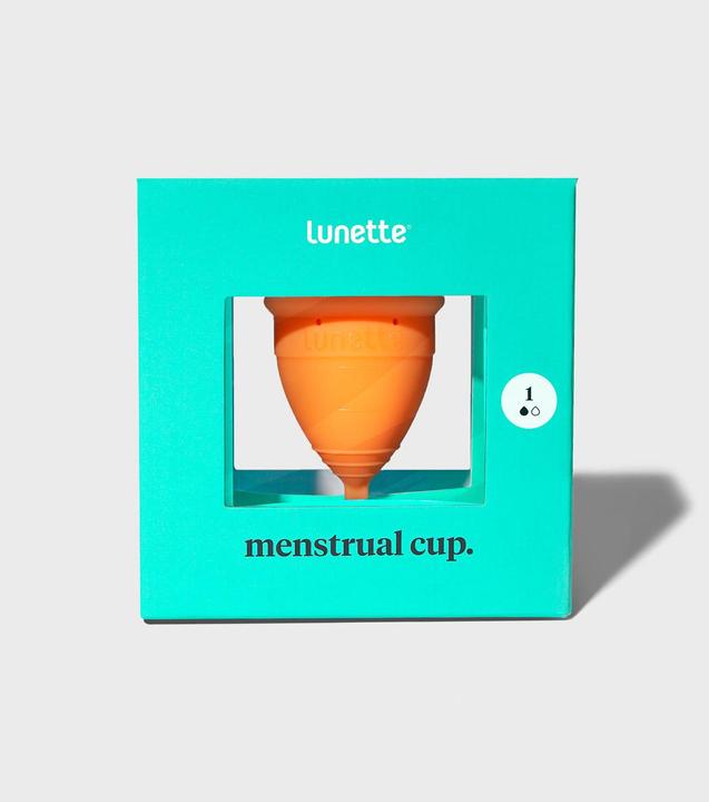 Lunette Menstruationstasse aine gelb