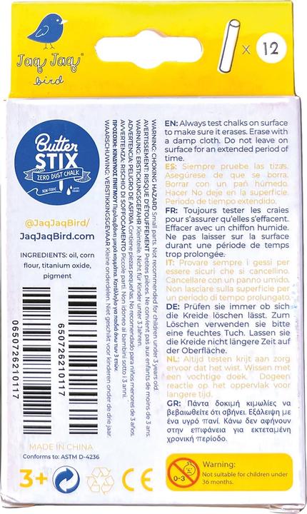 Immagine prodotto Jaq Jaq Bird ButterStix 12 pz. bianco (Bianco, 12 x)