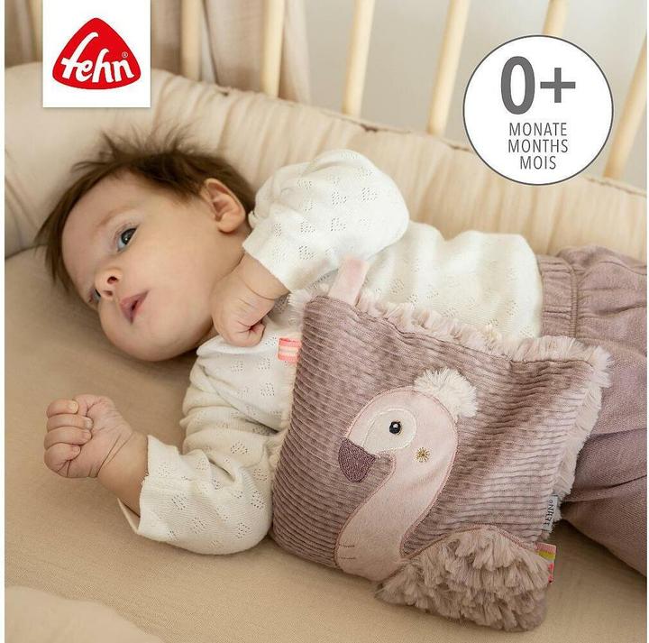 Produktbild Fehn Kirschkernkissen Flamingo Rose, Plüschtierart