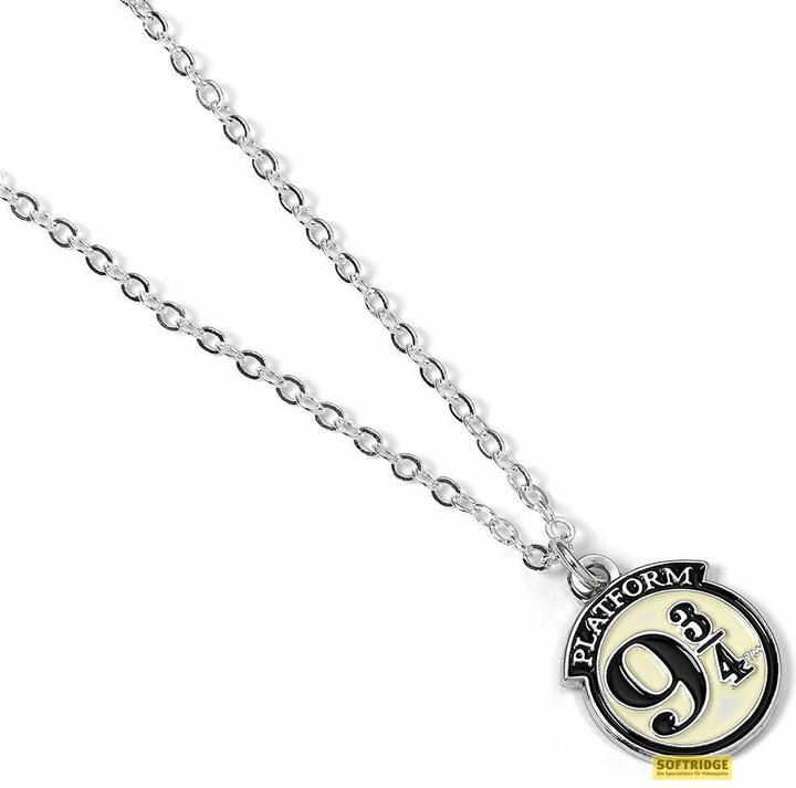 Carat HARRY POTTER - Pendentif et Collier Plaqué Argent - Platform 9 3/4 (Versilbertes Metall)