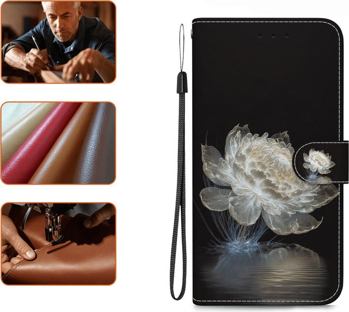 Immagine prodotto Cover-Discount Galaxy S25 Ultra - Tasche Hülle mit Blüten Motiv (Samsung Galaxy S25 Ultra)