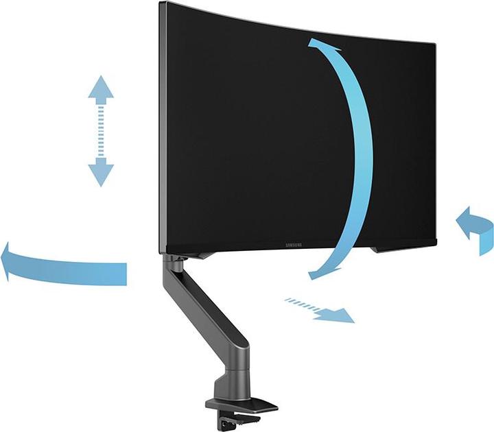 Actual product image Multibrackets M Gas Lift for 49" Samsung G9 (Table, 49")