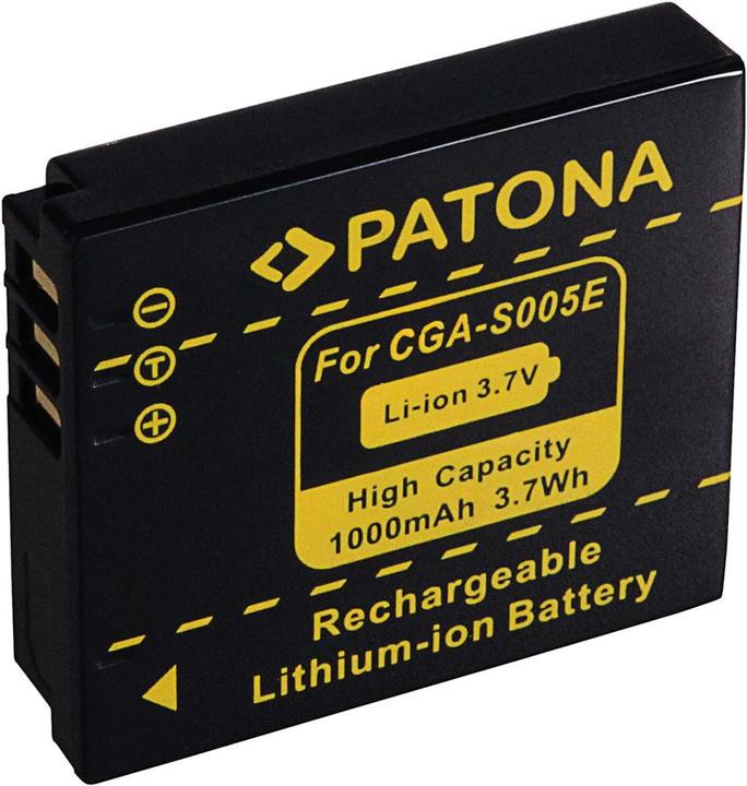 Produktbild Patona Akku f. Panasonic CGA-S005E (Kamera Akku)