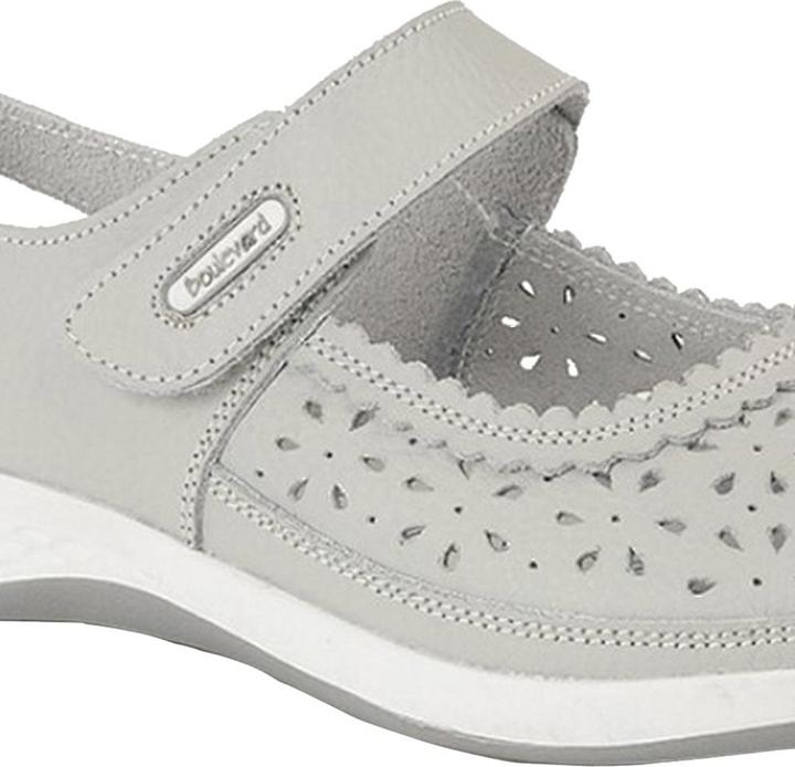 Image du produit Boulevard large ajustement Window Back Perforation Sangles Chaussures (39)