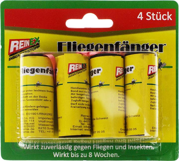 Produktbild Reinex Fliegenfänger gelb 4 St.
