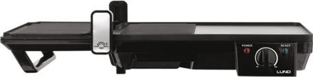 Actual product image Vorel LUND GRILL ELEKTRYCZNY 2w1 2000W 40,5x25cm