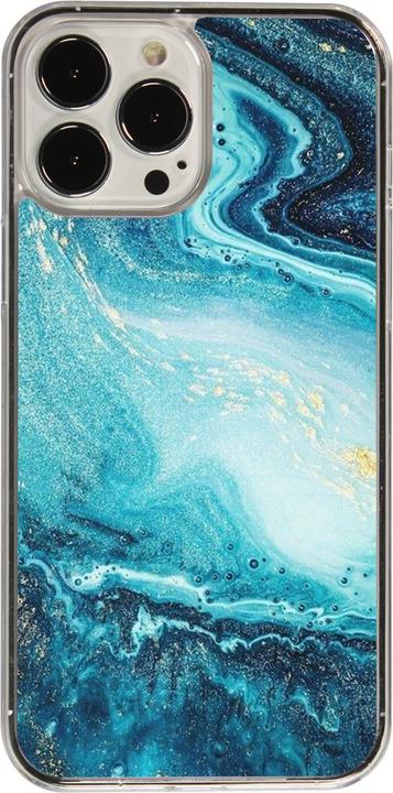Produktbild PhoneLook Hülle transparent Sea Foam Blue (Apple iPhone 13 Pro Max)