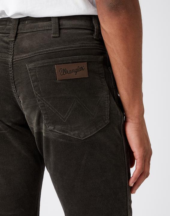 Actual product image Wrangler Texas Slim Jeans moss green fw (W44/L34)