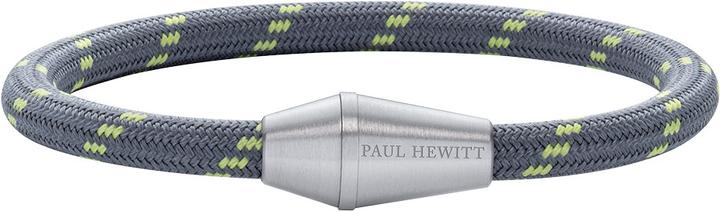 Paul Hewitt Bracelet Conic Silver Nylon Grey Green XXL (22 cm, Nylon)