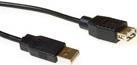 Actual product image USB 2.0 extensioncable USB A male (3 m, USB 2.0)