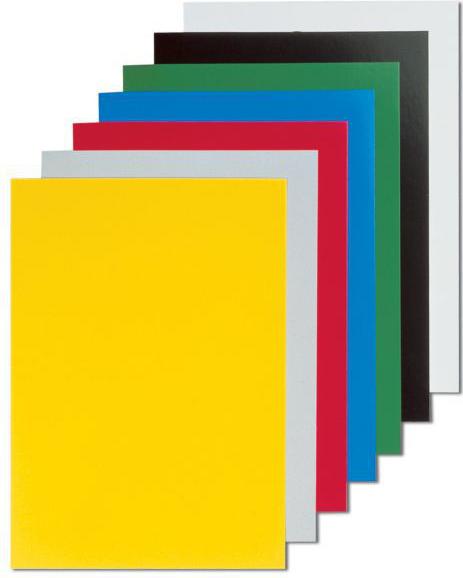 Actual product image Fellowes Chromolux top sheet, glossy, white
