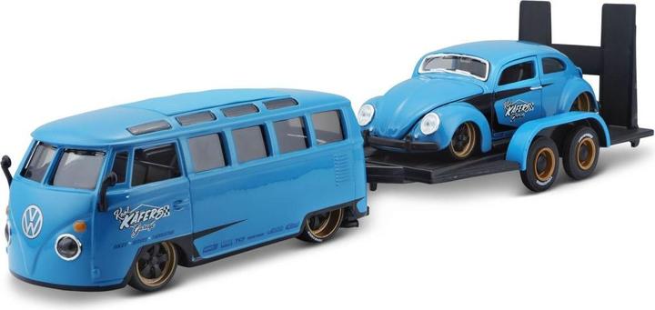 Maisto VW T1 Van Samba & Volkswagen Beetle