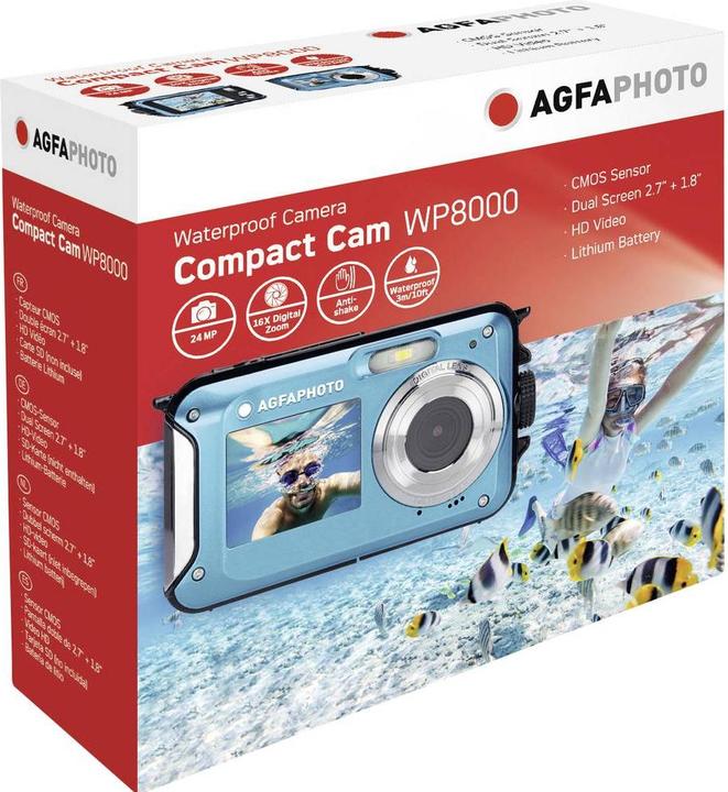 Produktbild AGFAPHOTO Realishot WP8000 (24 Mpx, 1/3.06")
