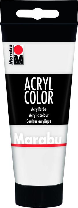 Actual product image Marabu Acrylic Color (White, 100 ml)