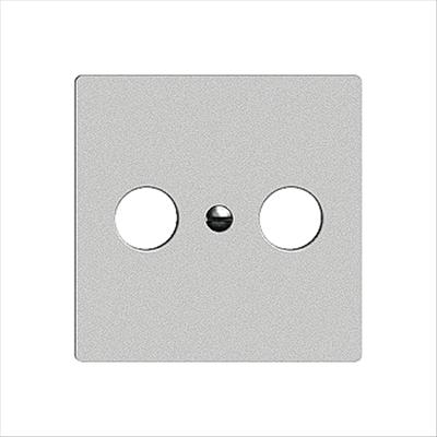 Image du produit Feller Kit de cache pour prise d'antenne R/TV 08 silver