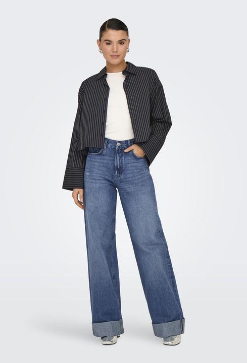 Actual product image Only ONLBROOME Hohe Taille Weiter Beinschnitt Jeans Jeans mit weitem Bein (W31/L30)