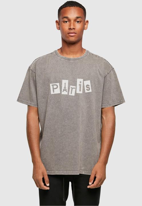 Image du produit Merchcode Paris X Acid Washed Heavy Oversize Tee - 118073 (XL)