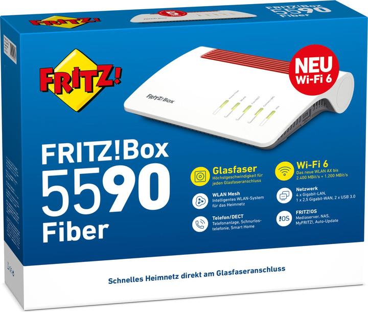 Actual product image AVM FRITZ!Box 5590 Fiber