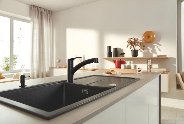 Immagine prodotto Grohe Dispenser di sapone CONTEMPORANEO, per contenitore da 0,4 l nero opaco