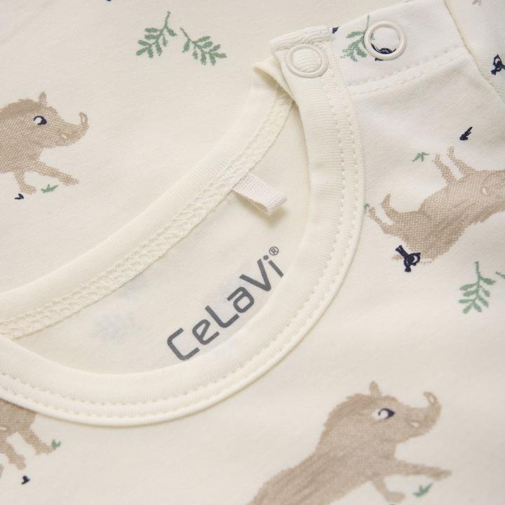 Actual product image CeLaVi Bamboo bodysuit short sleeve Naval Academy (80)