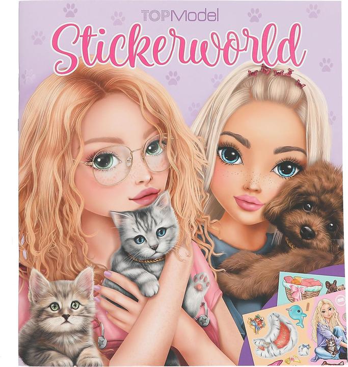 Actual product image Magni DEPESCHE TOPModel Stickerworld KITTY and DOGGY
