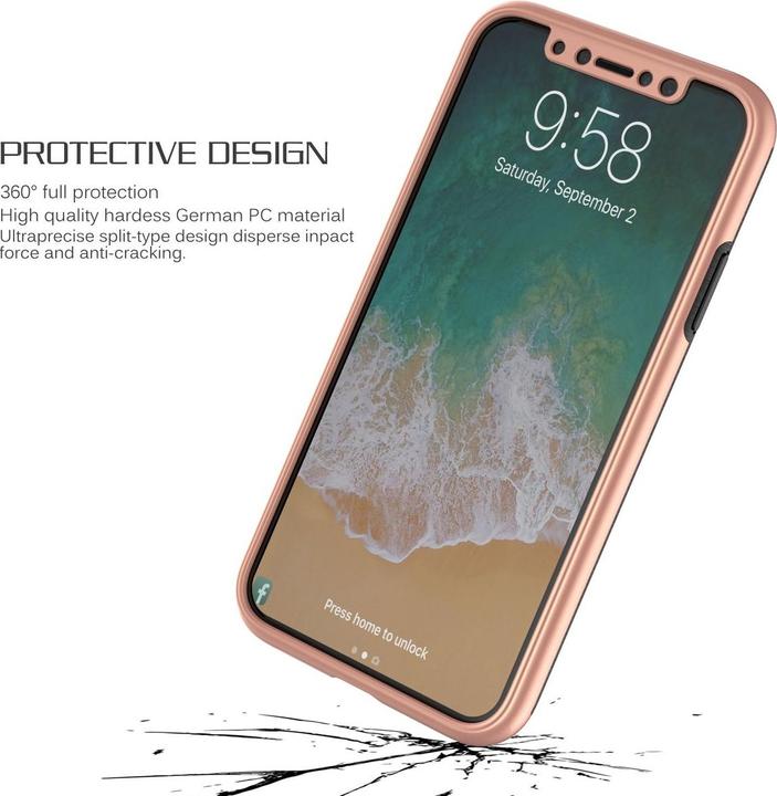 Actual product image König Design Mobile Phone Cover for Samsung Galaxy J5 (2017) Protective Case Backcover Bumper Cases Pink (Samsung Galaxy J5 (2017))