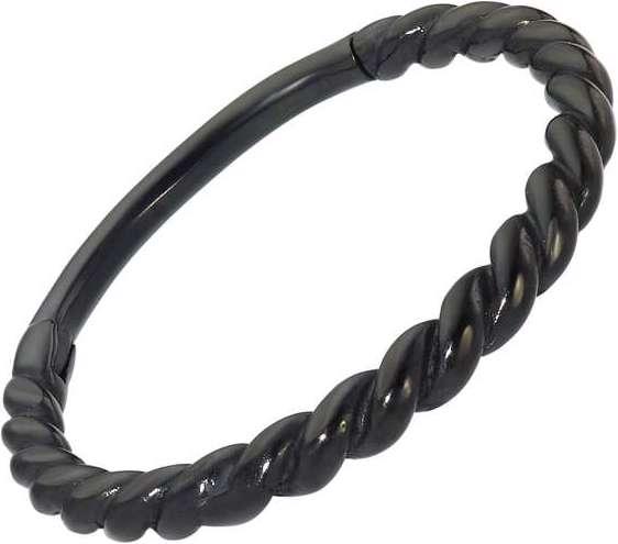 Bijouteria Ohrpiercing (Chirurgenstahl 316L, PVD Beschichtung (schwarz))