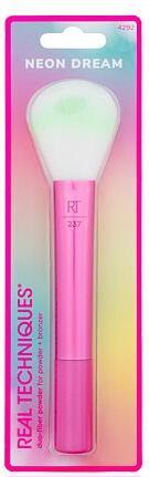 Actual product image Real Techniques Neon Dream Duo-Fiber Powder + Bronzer Brush