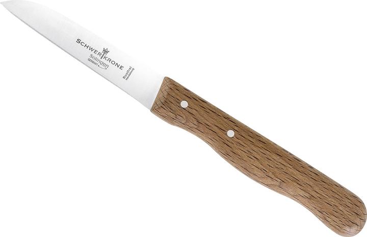Schwertkrone Vegetable knife beech wood ger. (7.50 cm)