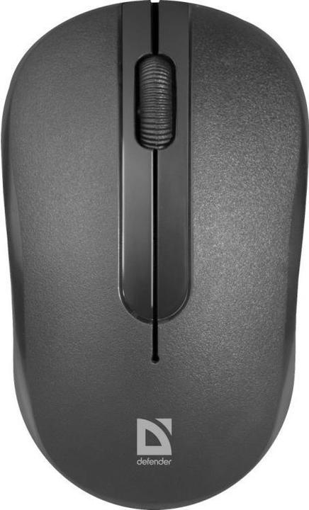 Produktbild Defender MAUS HIT MM-495 RF OPTIC SCHWARZ 1600dpi 3P (Kabellos)