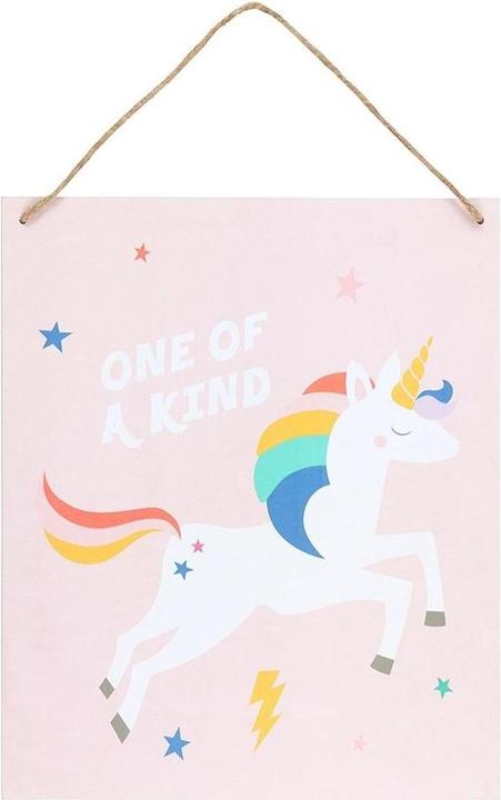 Actual product image Something Different One Of A Kind Unicorn Door Sign