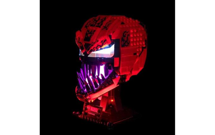 Actual product image Light my bricks LED Light Set for LEGO Marvel Spiderman Carnage