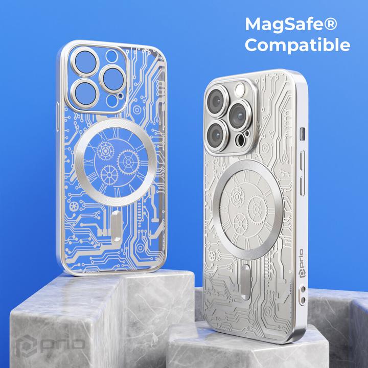Image du produit prio élégant étui MAG pour iPhone 12 mini argenté (Apple iPhone 12 mini)