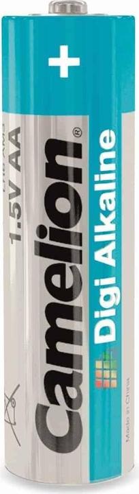 Immagine prodotto Camelion 11210406 - Batterie alcaline Digi AA / LR6 da 1,5 Volt, 4 pezzi, capacità 2700 mAh, idea (4 pz., AA, 2700 mAh)
