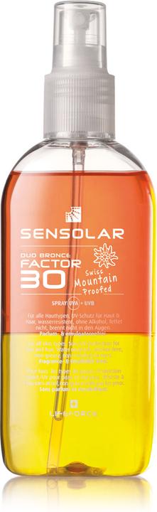Actual product image Sensolar Sunscreen SPF30 (Sun spray, SPF 30, 100 ml, 117 g)