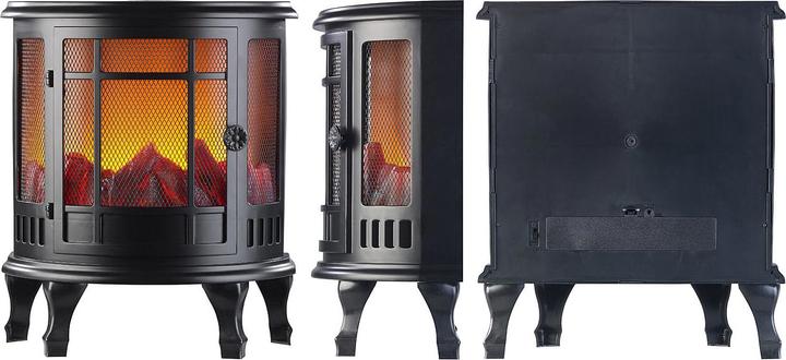 Produktbild Carlo Milano Deko-Elektrokamin mit Flammen-Effekt, Batterie-Betrieb