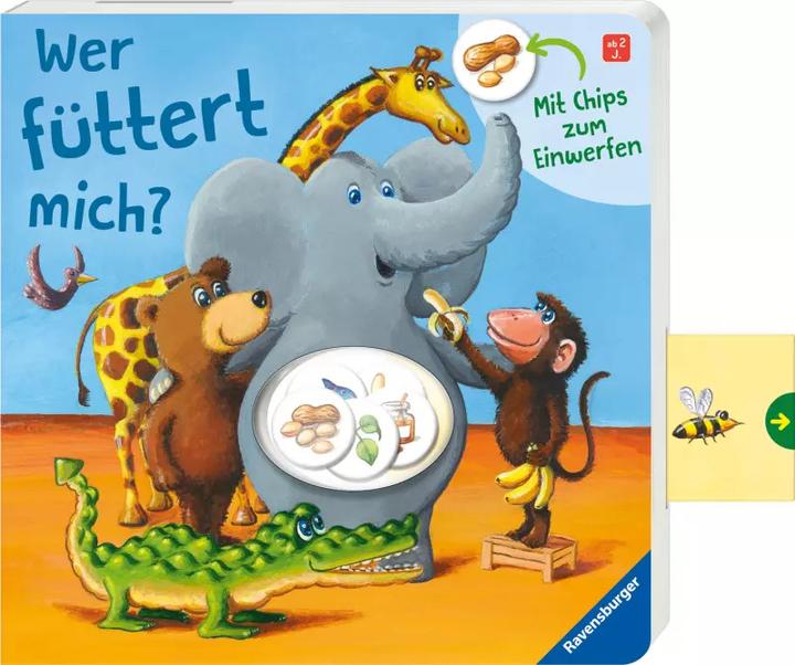 Actual product image Ravensburger Who feeds me? (German)