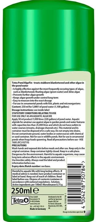 Image du produit Tetra Étang AlgoFin (Entretien de l'eau de l'aquarium)