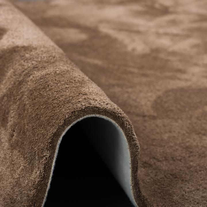 Produktbild Snapstyle Luxus Hochflor Shaggy Teppich Velvet Rund (Ø 100 cm)