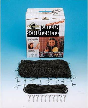 Actual product image Cat-Netz Cat protection net 5 cm mesh olive 2x3m