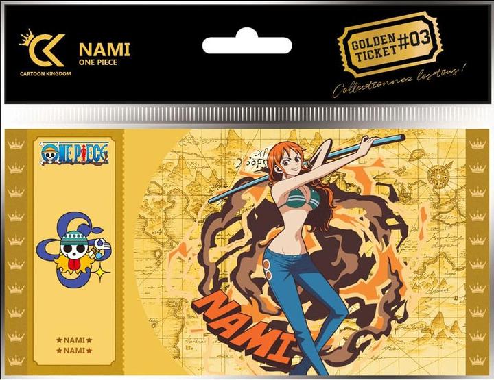 Produktbild Cartoon Kingdom One Piece - Nami Golden Tickets Black Edition