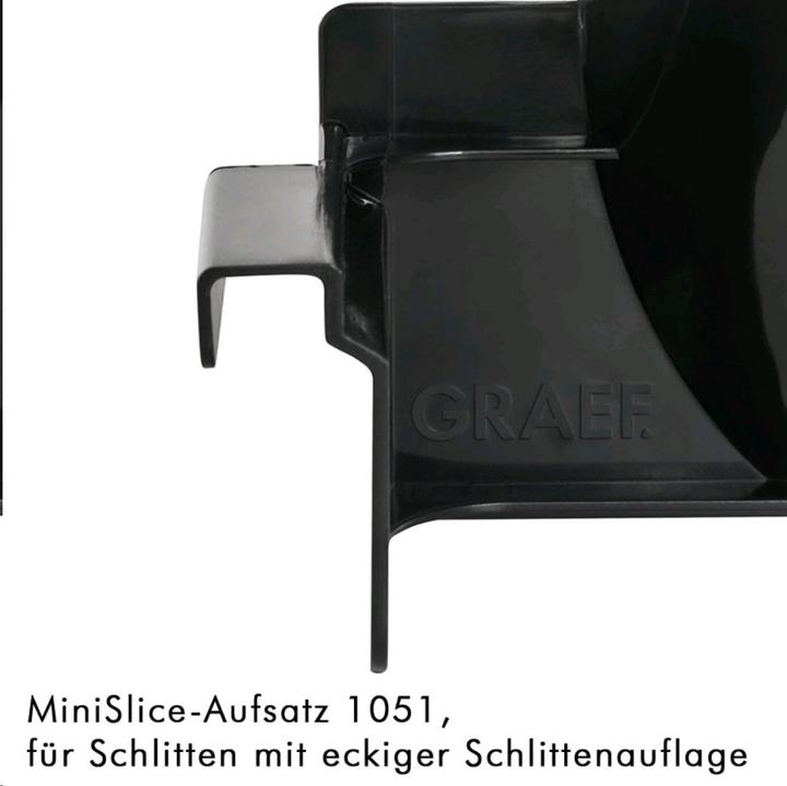 Actual product image Graef MiniSlice attachment