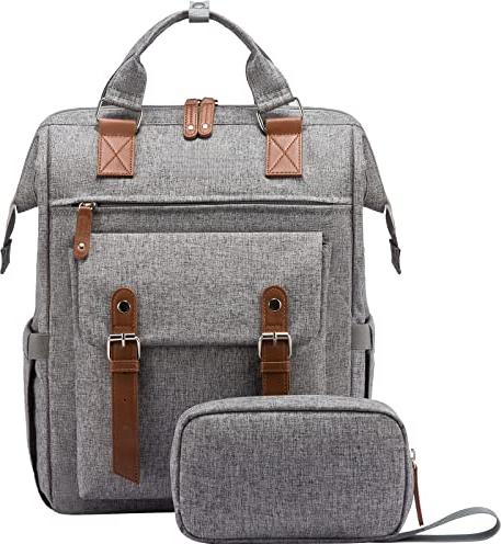 Produktbild Only-Bags.Store Rucksack, Laptop Schulrucksack Teenager 15,6 Zoll Tagesrucksack mit USB Ladeanschluss, Wasserdicht
