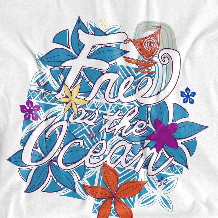 Produktbild Moana Free As The Ocean TShirt (S)